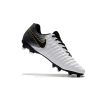 Nike Tiempo Legend Elite FG Negro Blanco Oro